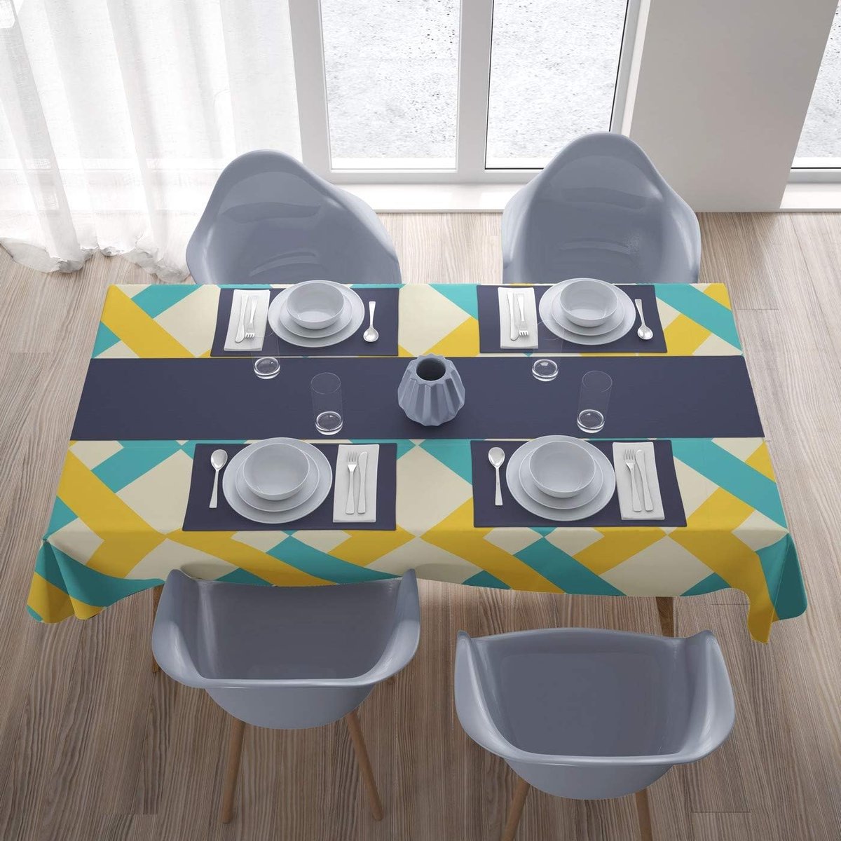 Tafelkleed - Tafellaken - Tafel Beschermen - Waterafstotend - 140x200 cm - Multi kleuren