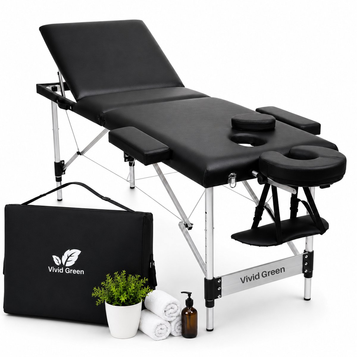 De 5 Beste Massagetafels van 2026 Vivid Green Massagetafel 3 Zones
