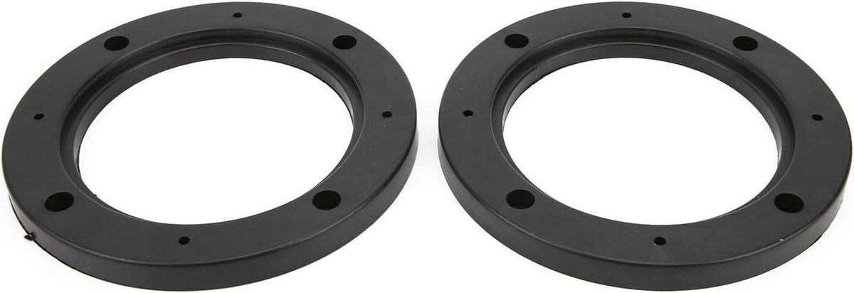 Autoluidspreker Mat - Spacer Trim - Auto Audio Upgrade - Universele Pasvorm - 4 Inch - Zwart