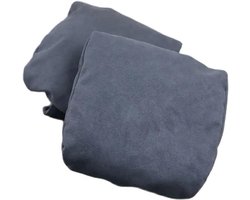 Auto Hoofdsteun - Neksteun Kussen - Comfortabel Rijden - Ergonomisch Ontwerp - 2 Stuks - One Color