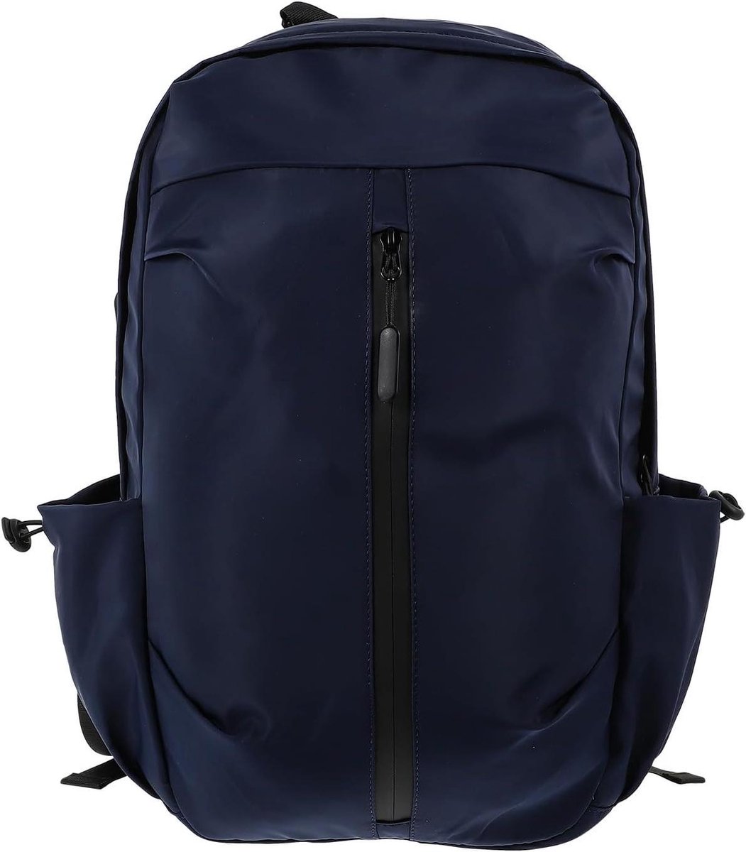 Laptoptas met Oplaadpoort - Computerrugzak Heren - Reizen en Werk - Waterdicht Oxford Stof - 44x35.5x3CM - Blauw