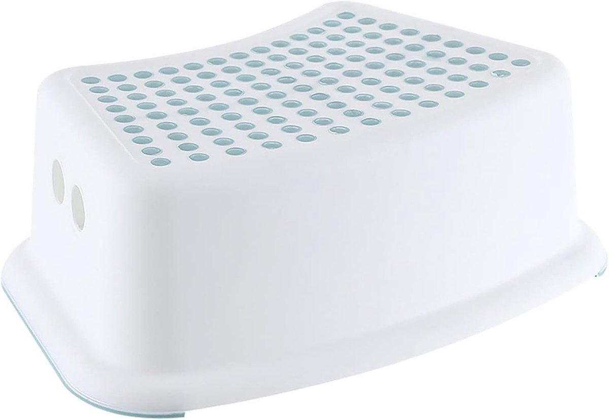 Toiletkruk - Kakhulp Potkruk - Comfortabele Houding - Antislip Bodem - 37x25x13cm - Blauw