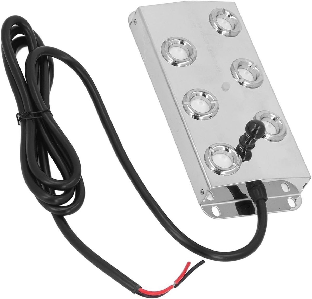 Ultrasone Waterfontein Mistmaker voor Planten en Paddenstoelen - 4200 Ml/H Vernevelaar met 1.5M Kabel en RVS Ontwerp, IP67 Waterdicht, Ideaal voor Vochtigheid en Tuinieren