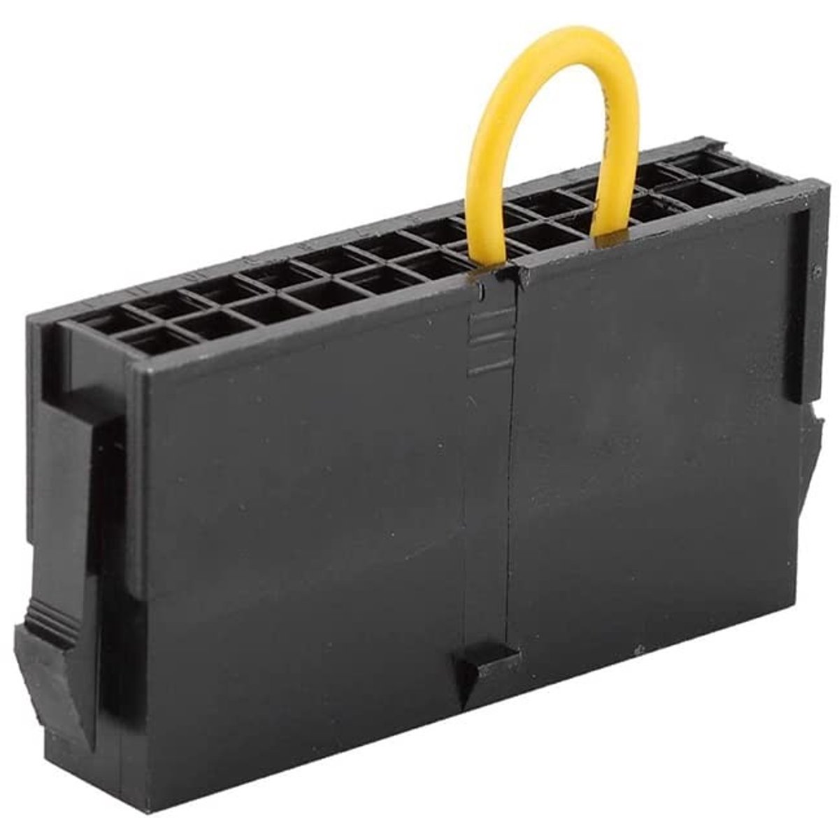 Dailygoody - 24-Pin Voeding Jumper Bridge Tool - Voeding Starter Module - 2 Stuks - Herstartconnector - Geschikt voor PC's