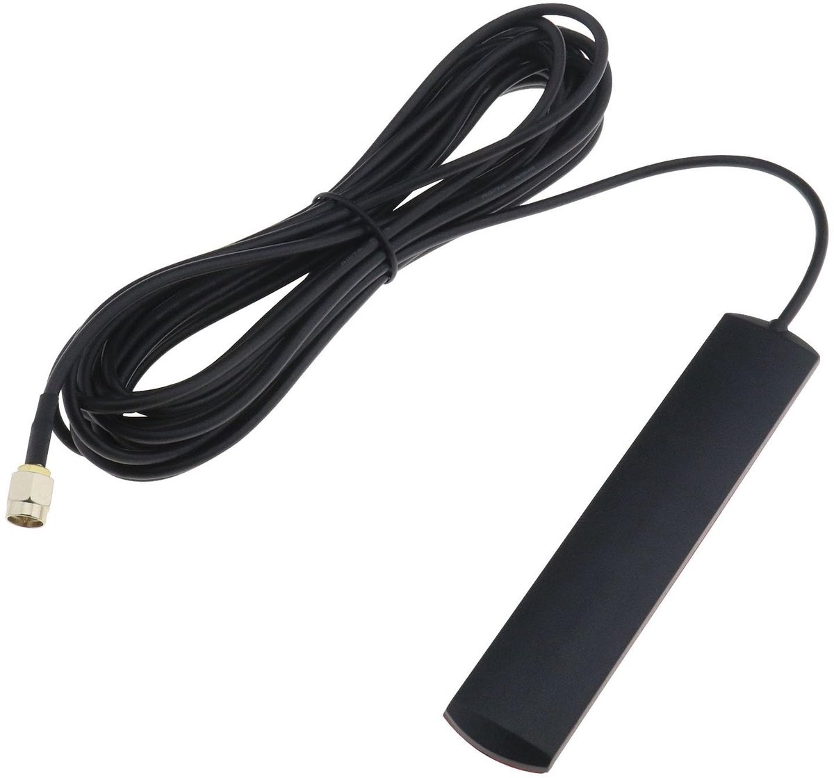 Dailygoody Antenne - 5 Meter Bereik - Zwart Gouden - Autoradio Antenne - Perfect voor DAB Ontvangst - Geschikt voor Auto