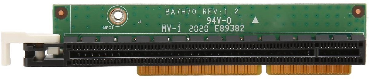 Dailygoody - Mini PCI E naar PCI Express 16x Extender Riser Adapter - Plug and Play - Geschikt voor Tiny5 M920x M720q P330 - Netwerkkaartadapter