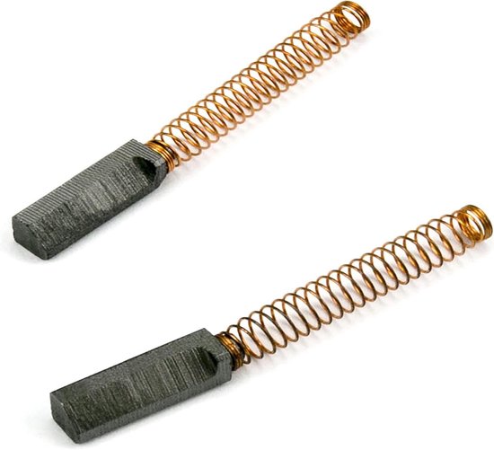 Motor Koolborstels voor Voedsel Mixer - Set van 10 Stuks - Geschikt voor KitchenAid Mixer - Afmetingen 6x6x25mm — afbeelding 5