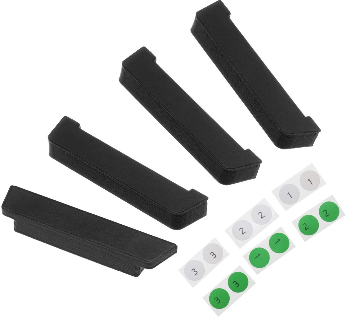 Dailygoody - Solidchoice - Dailygoody - Drone en Batterij Laadpoort Beschermhoes - Stofdichte Cap - Zwart - Inclusief Stickers - Geschikt voor Mavic Air 2