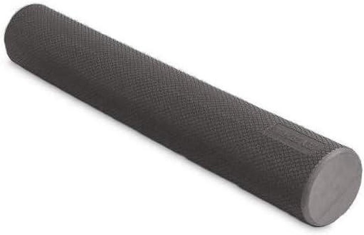 Sport Cilinder - Fitness Rol - Flexibiliteit Verbeteren - Bijenstructuur Grip - 90 cm - Grijs