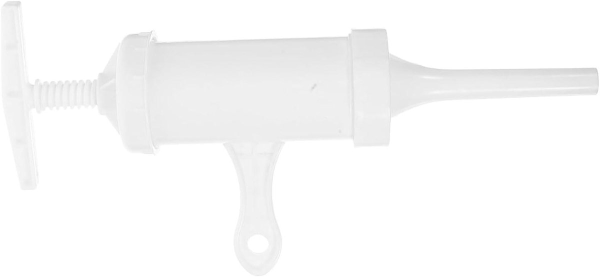 Worstmaker Set - Vleesvuller Keuken - Thuis Worsten Maken - Handmatige Bediening - 18 x 16 x 6.5 cm - Wit
