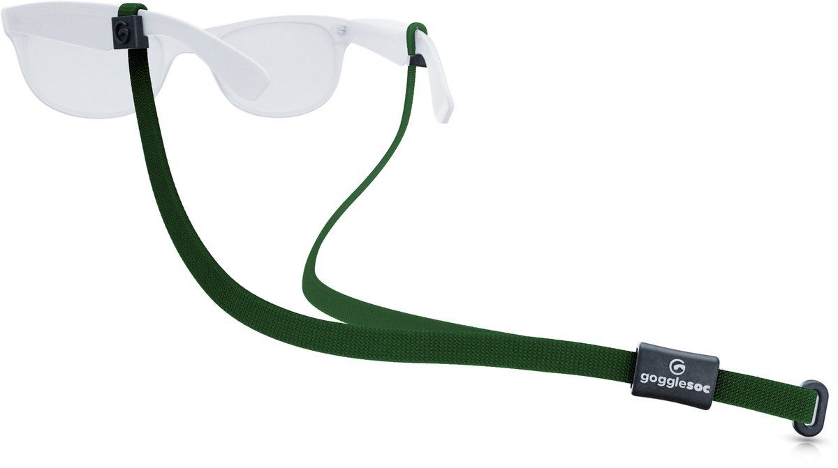 Sunnystring by Gogglesoc - Brillenkoord - Dark Green - One Size Fits All