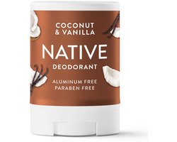 Native Aluminiumvrije Mini Deodorant in Reisformaat - Kokosnoot & Vanille 14g