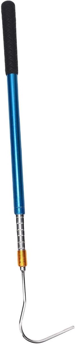 Zolderladder Haak - Trekstok - Zolder Toegang - Uitschuifbaar Ontwerp - 159 cm - Zwart