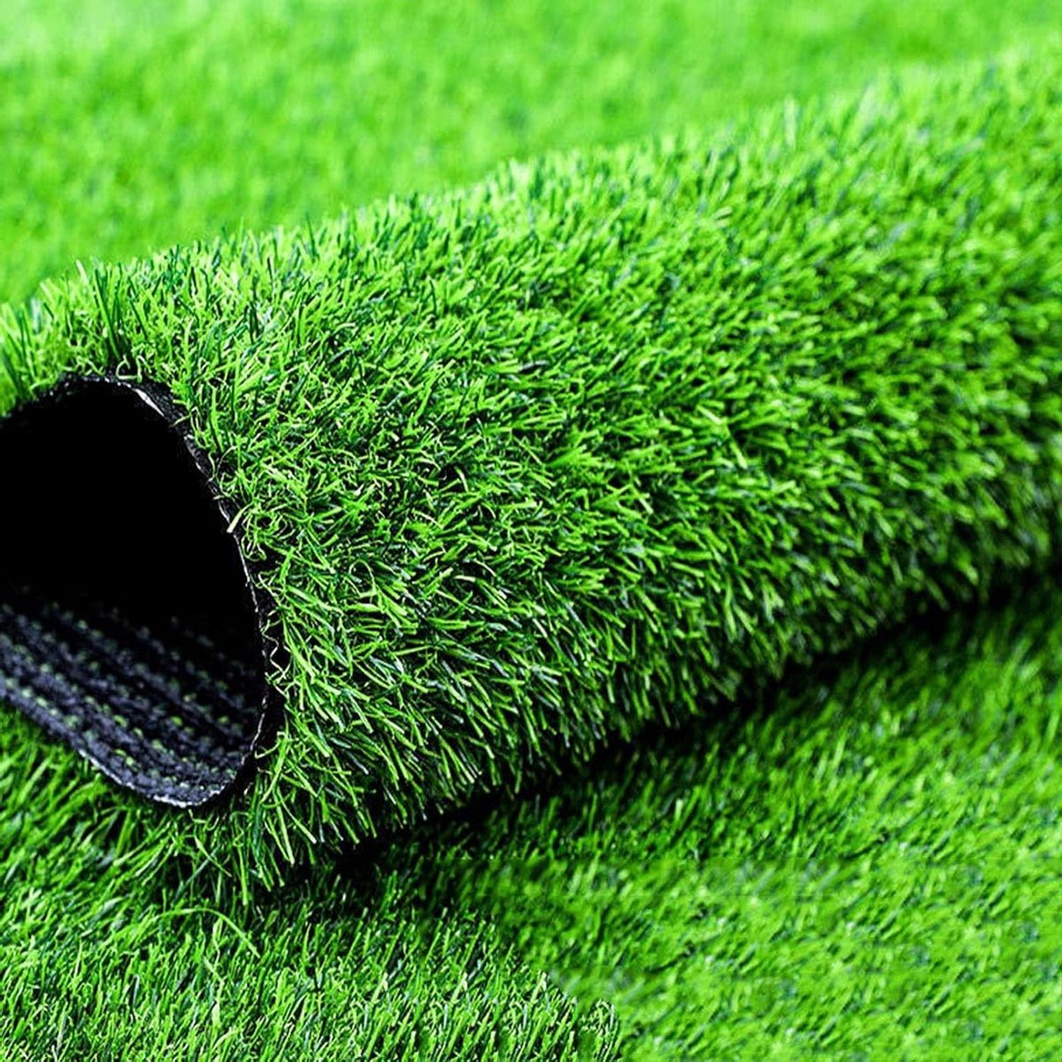 Realistisch Kunstgras - Nepgazon - Buiten Decoratie - Hoge Dichtheid - 2 x 3 m - Groen