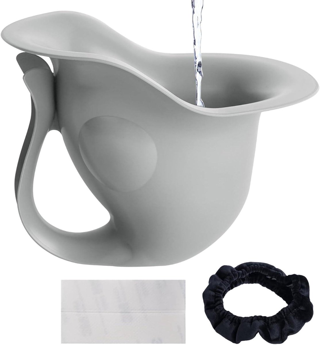 Kinder potje - Zindelijkheidstrainer - Zindelijkheidstraining - Antislip basis - 30 cm - Grijs