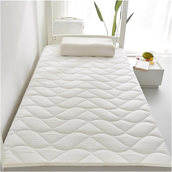 Japanse Futon Matras - Opvouwbaar Slaapmatras - Comfortabel Slapen - Meerlaagse Gewatteerde Structuur - 150x200cm - C — afbeelding 4