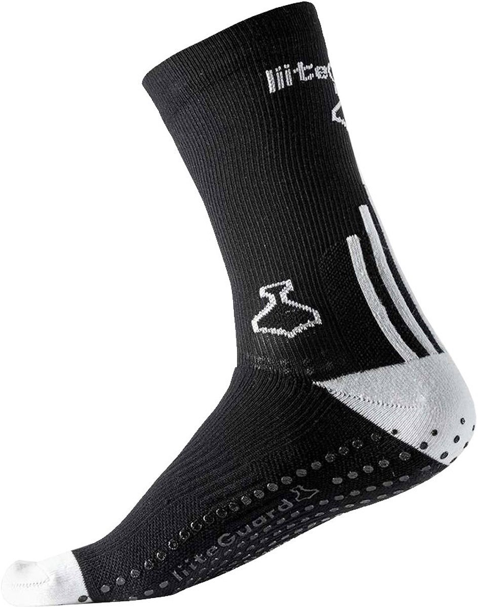 Liiteguard Pro-Tech Compressie Gripsokken - Zwart | Maat: EU 44-47