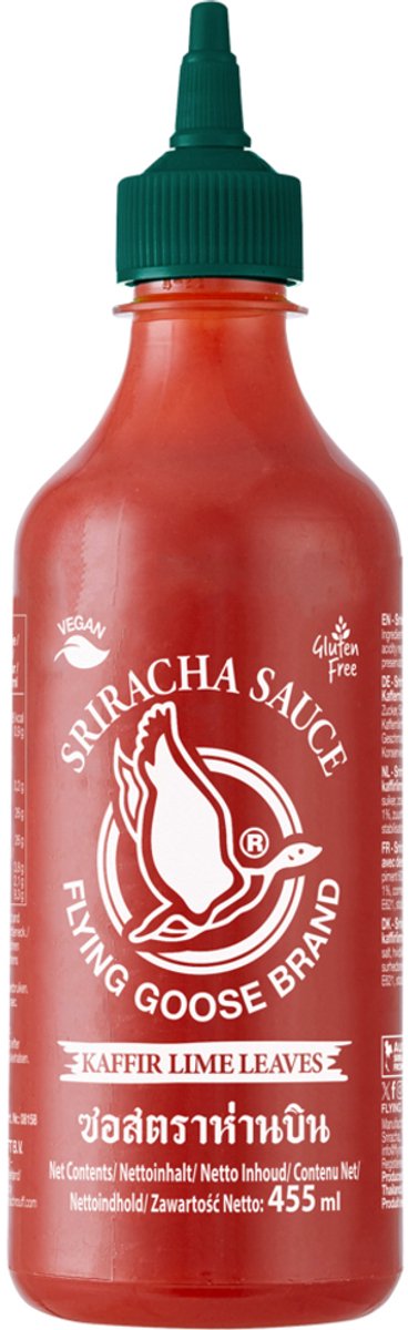 Flying Goose Srirachasaus Kaffir Lime 12 x 455 ml