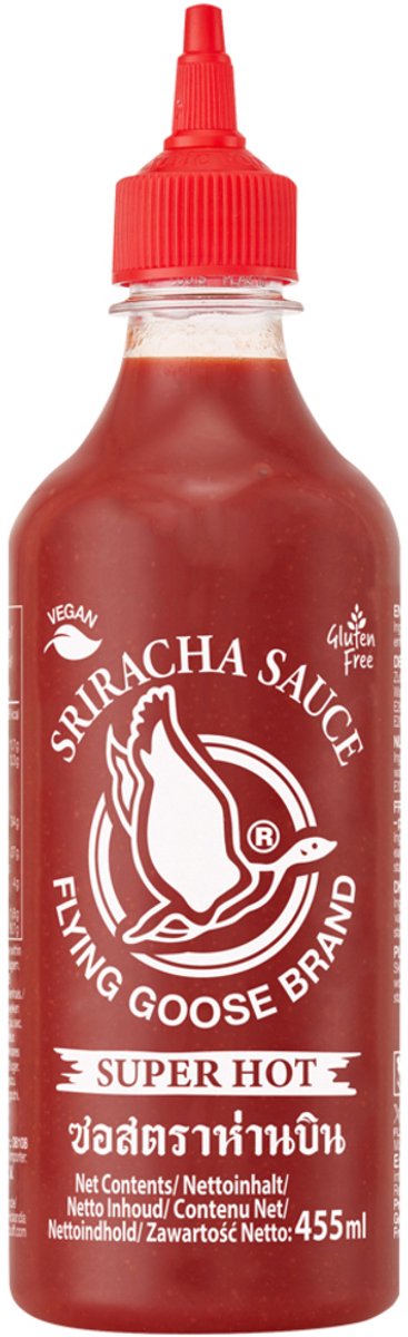 Flying Goose Srirachasaus Extra Heet 12 x 455 ml