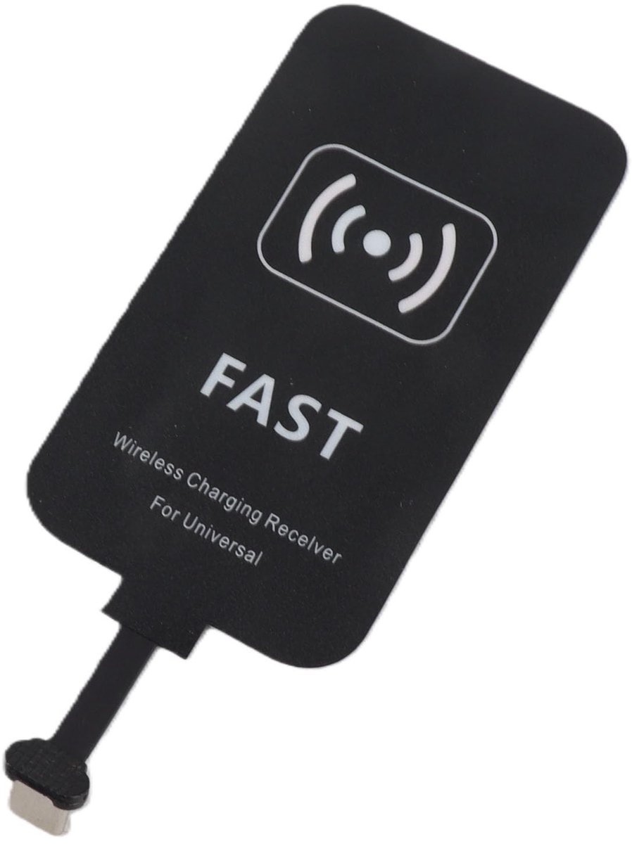 Dailygoody - Draadloze Oplaadontvanger - Snelle Oplaadadapter - Ultradun - 10W - Type C - Geschikt voor Mobiele Telefoon - Compact