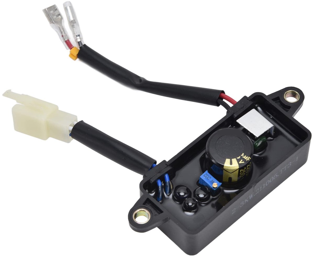 Dailygoody - Spanningsregelaar - Generator Onderdelen - Betrouwbare Prestaties - Compact - Waterpomp Regelaar - Ideaal voor 2-3KW Motoren - Geschikt v...