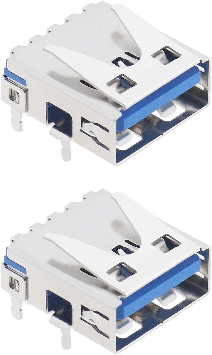 Dailygoody - Console USB-aansluiting - USB-poorten Connector - Vervangingsonderdeel - Compact formaat - PS5 accessoires - Ideaal voor gamers - 2 stuks