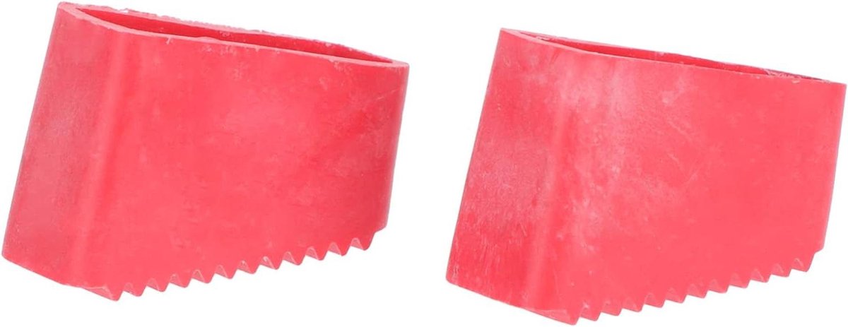 Ladder Voet Covers - Ladder Accessoires - Vloeren Beschermen - Antislip Rubber - 5 x 3.5 x 2.5 cm - Zwart
