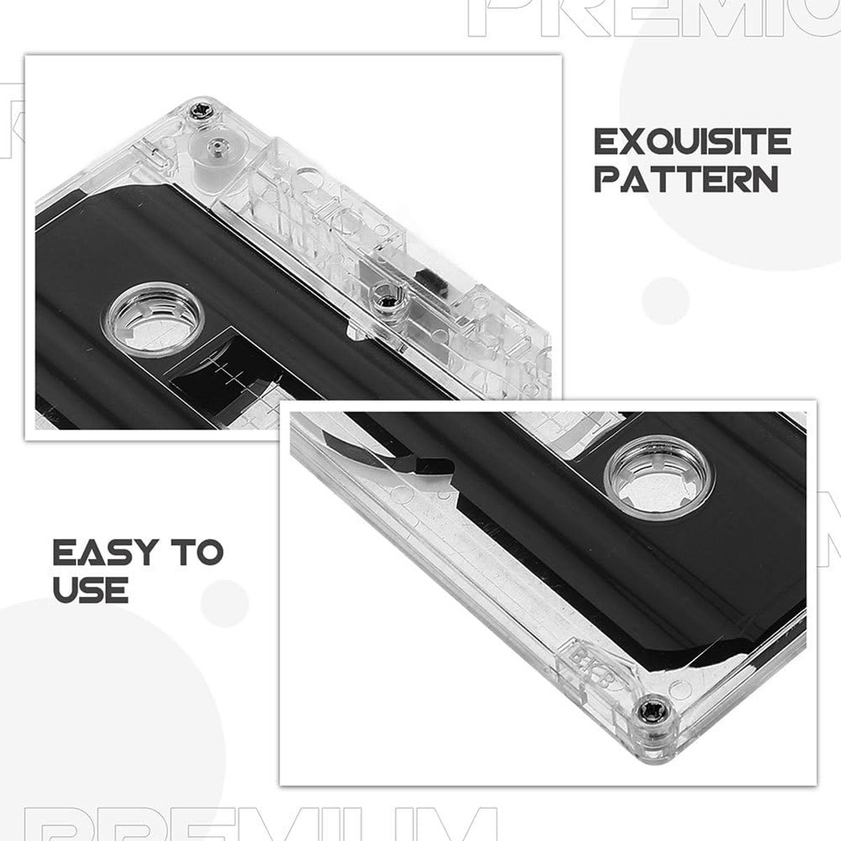 Lege Cassettebandjes - Audio Opnames - Muziek Opslaan - 45 Minuten Opname - 5 Stuks - Multi