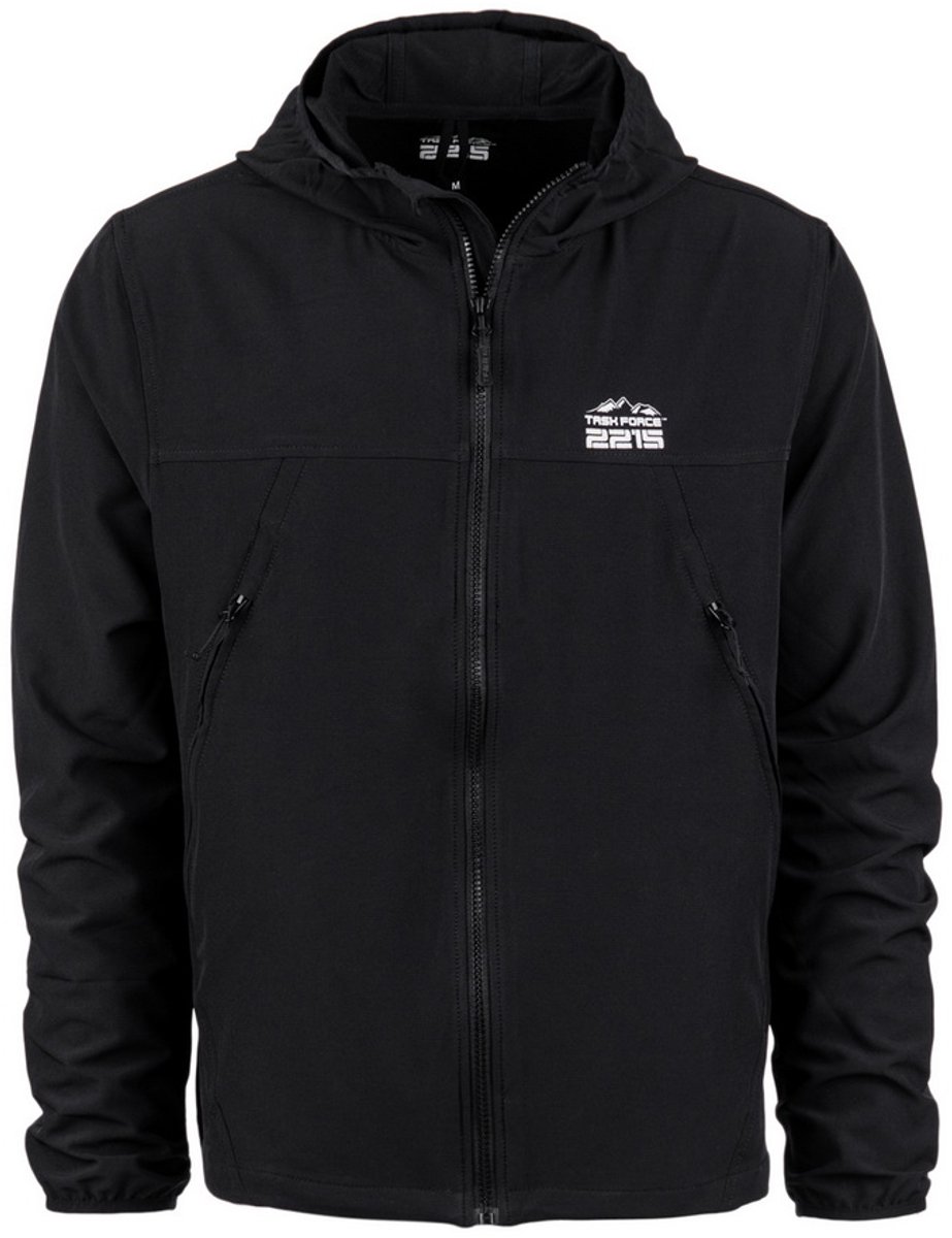 TF-2215 Softshell Trail Jacket Zwart
