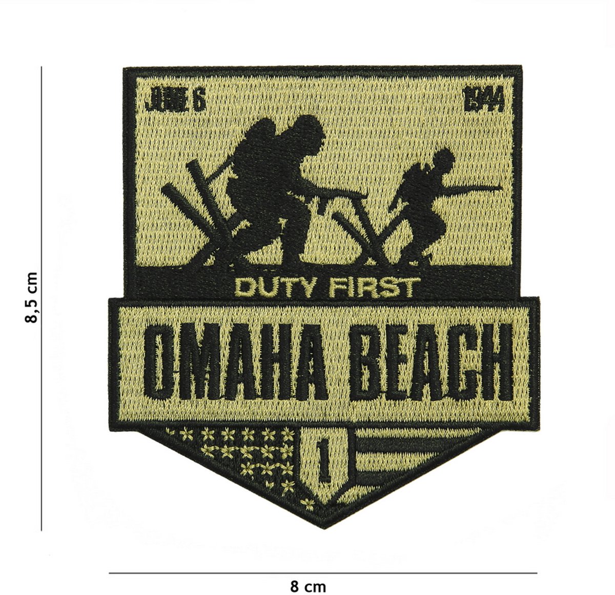 Embleem stof Omaha Beach