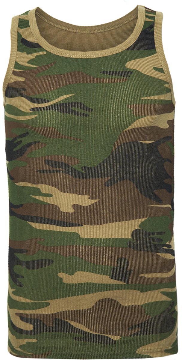 Fostex Singlet woodland camo -XXL