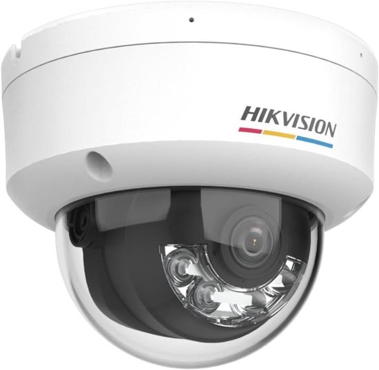 Beveiligingscamera Dome - IP Camera - Toezicht Binnen Buiten - ColorVu 24/7 Kleurenbeeld - 4 MP - Wit — afbeelding 3