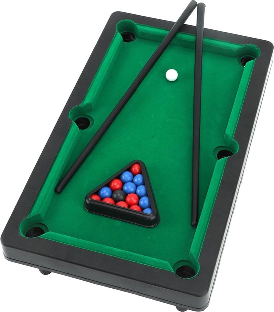 Mini Pooltafel - Tafel Biljartspel - Interactief Plezier - Draagbaar Formaat - 31.98 x 19 x 3 cm - Niet gespecificeerd van mini — afbeelding 3