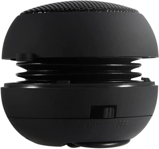 SnelShoppen - Mini Speakers met Jackplug, Draagbare 3.5mm Loud Phone Speaker met Ingebouwde Batterij voor Mobiele Telefoon, MP3 en PC, Oplaadbare Plug van Snelshoppen — afbeelding 5