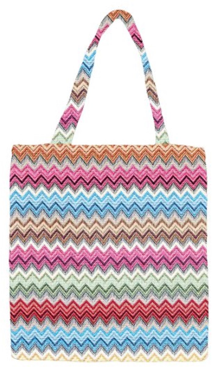 Boodschappentas Aztec – Shopper met Aztec Print – Herbruikbare Tas – Stijlvolle Gobelin Tas