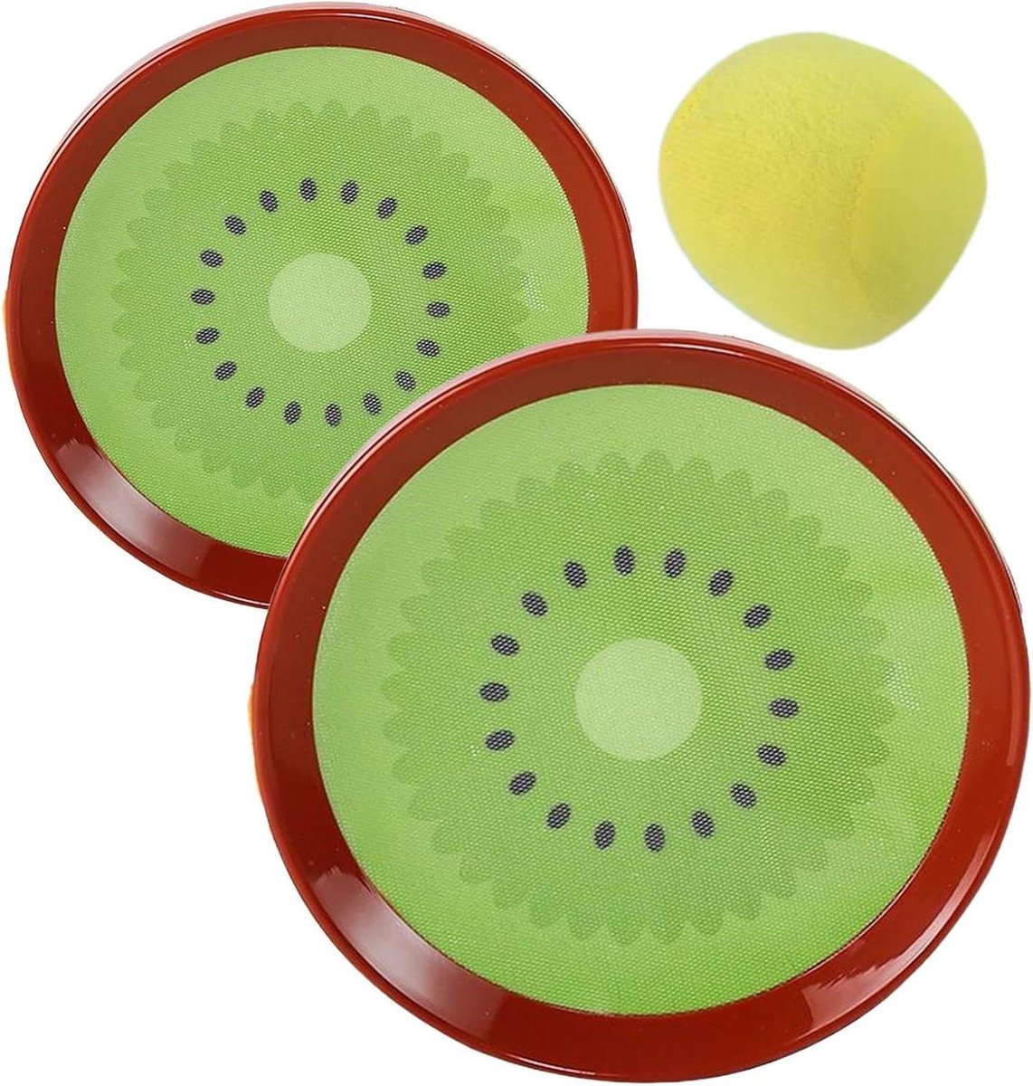 Klittenband Balspel - Vangspel Kinderen - Buiten Spelen - Duurzaam Materiaal - 25 x 19 x 8 cm - Groen