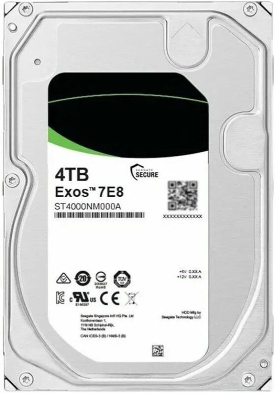 NAS Harde Schijf - Opslag Schijf - Data Opslag - Hoge Snelheid - 4 TB - Zilver — afbeelding 3