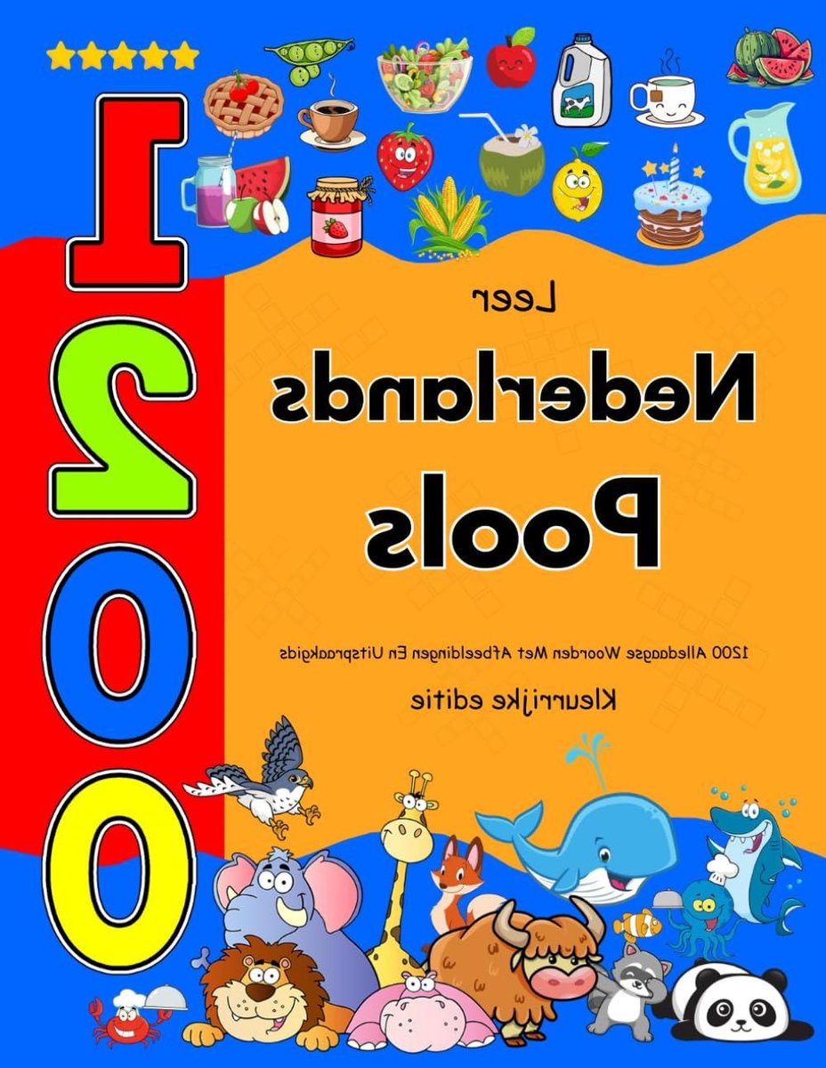 Nederlands Pools Woordenboek - Kinder Taalboek - Taal Leren - 1200 Woorden Met Afbeeldingen - 75 Pagina's - Kleurrijk