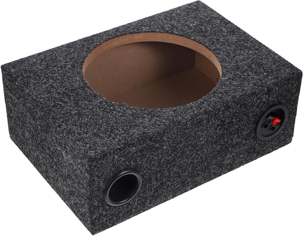 Subwoofer Behuizing - Subwoofer Box - Auto Audio Verbeteren - Afgedichte Kast - 8 Inch - Zwart