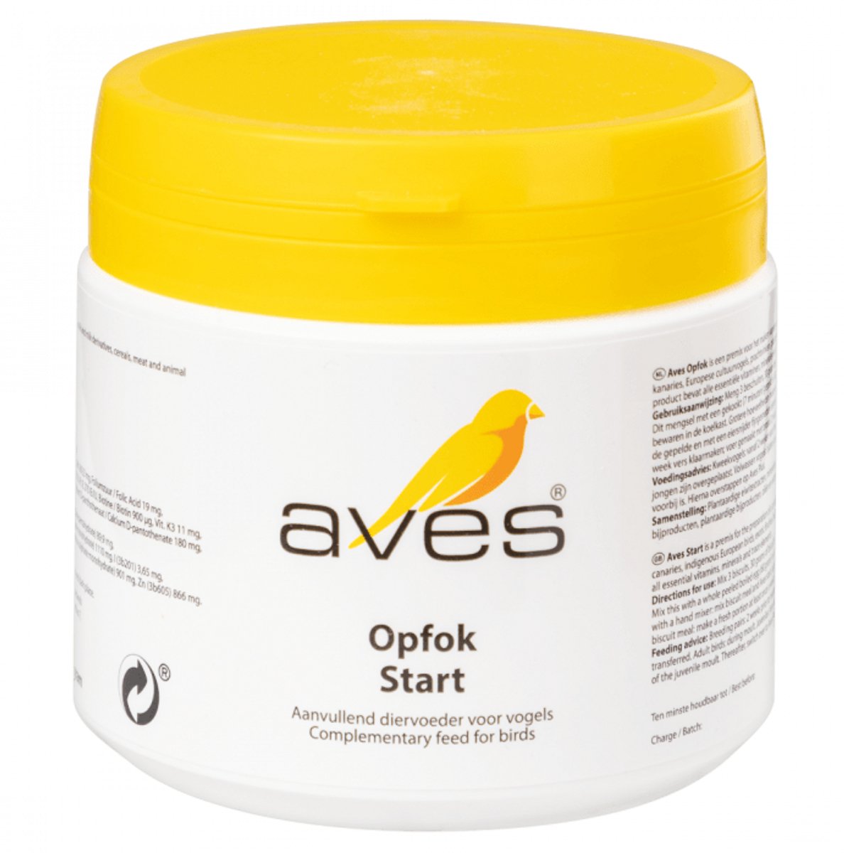 Aves opfok - Supplementen - Vogelvoer