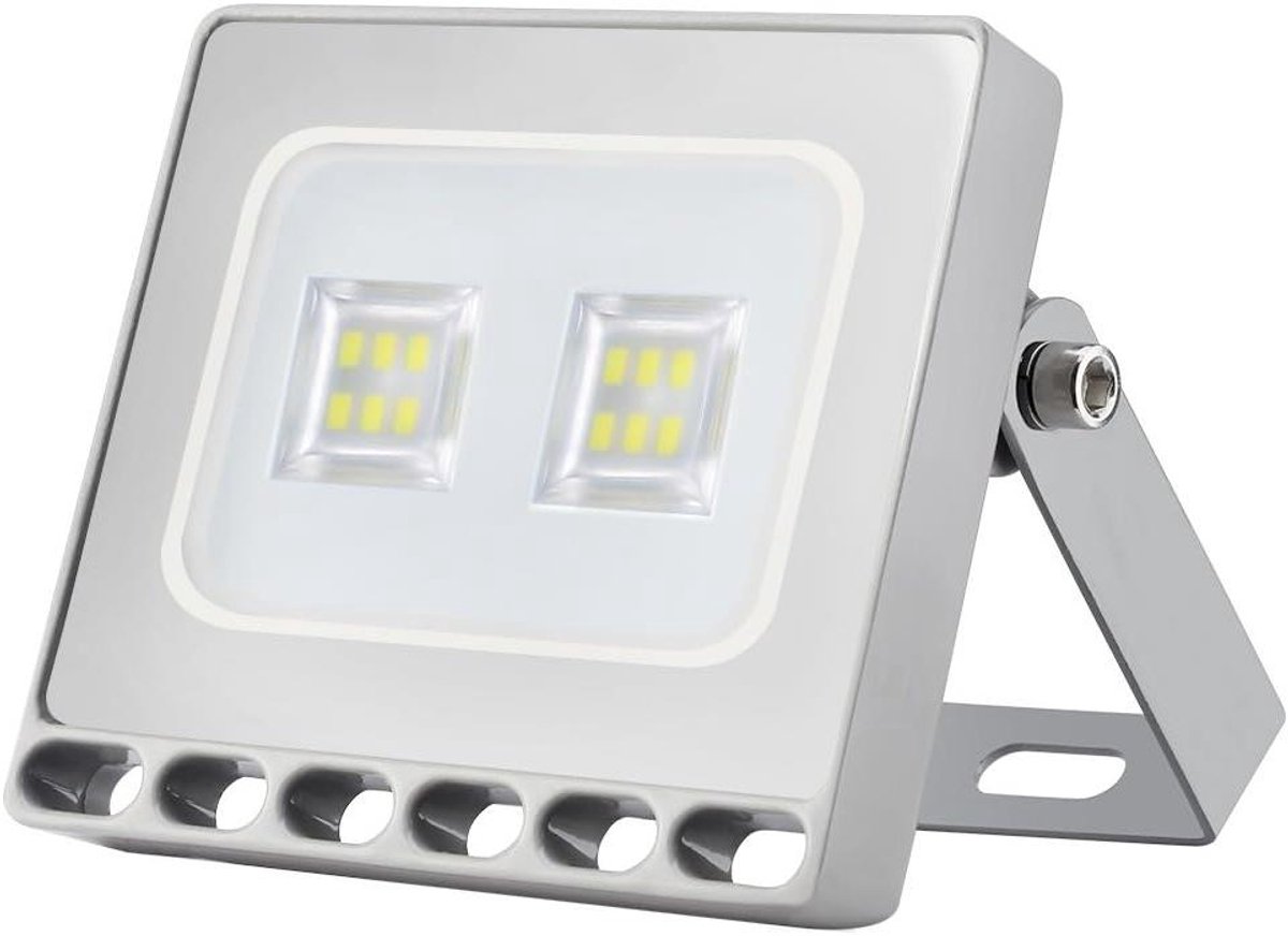 Led Spotlamp - Buitenlamp Spotlight - Tuin Verlichten - Krachtige 50W - Niet gespecificeerd - Grijs