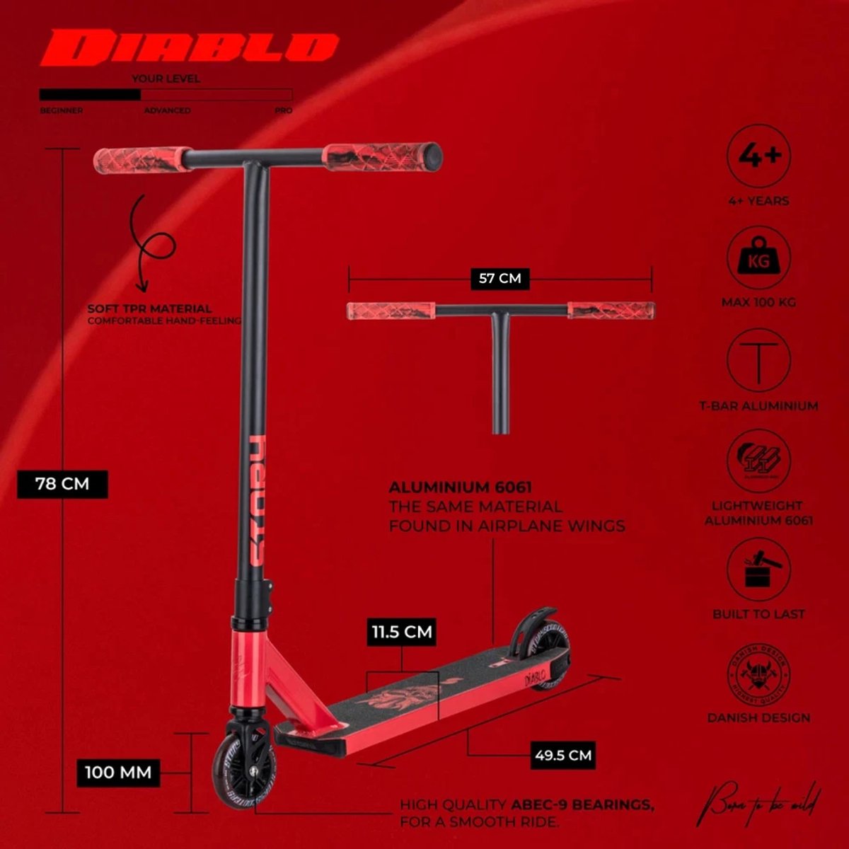 Story Diablo Stuntstep Red-Black
