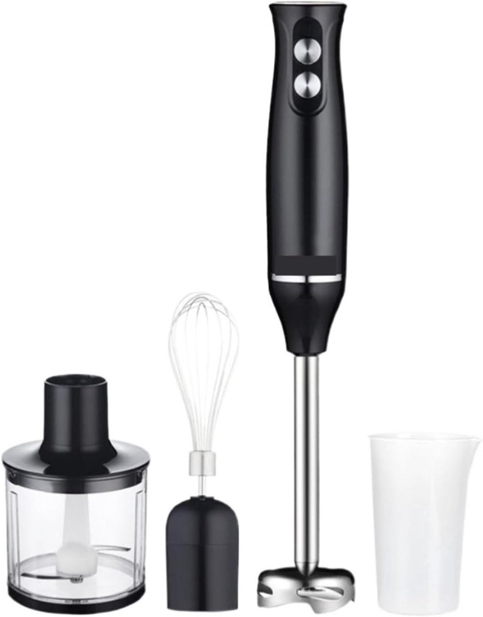 Elektrische Keukenmixer - Handmixer Deegmixer - Bakken en Koken - Dubbele Snelheidsregeling - 500W - Wit
