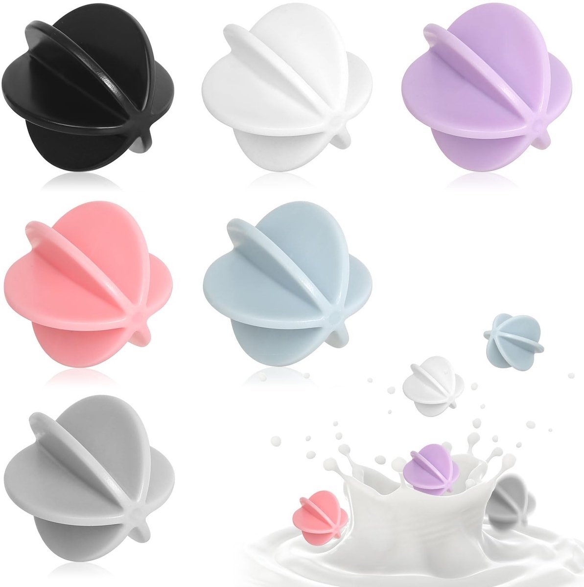 Dailygoody - Protein Shaker Balls - Multifunctioneel - Set van 6 - Kleurvol - Perfect voor Sport en Fitness - Ideaal voor Eiwitshakes