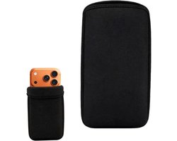 Neopreen Smartphone Beschermhoes voor iPhone 16 15 14 13 12 Pro Max - Schokbestendige Telefoon Sleeve met Universele Pasvorm en Waterdichte Bescherming