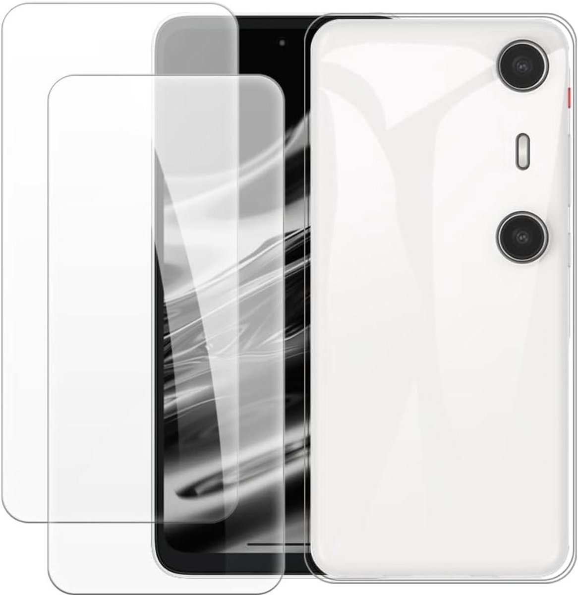Beschermhoes Set - Hoes en Screenprotector - Dagelijkse Bescherming - 360 Graden Dekking - 2 Delig - Transparant