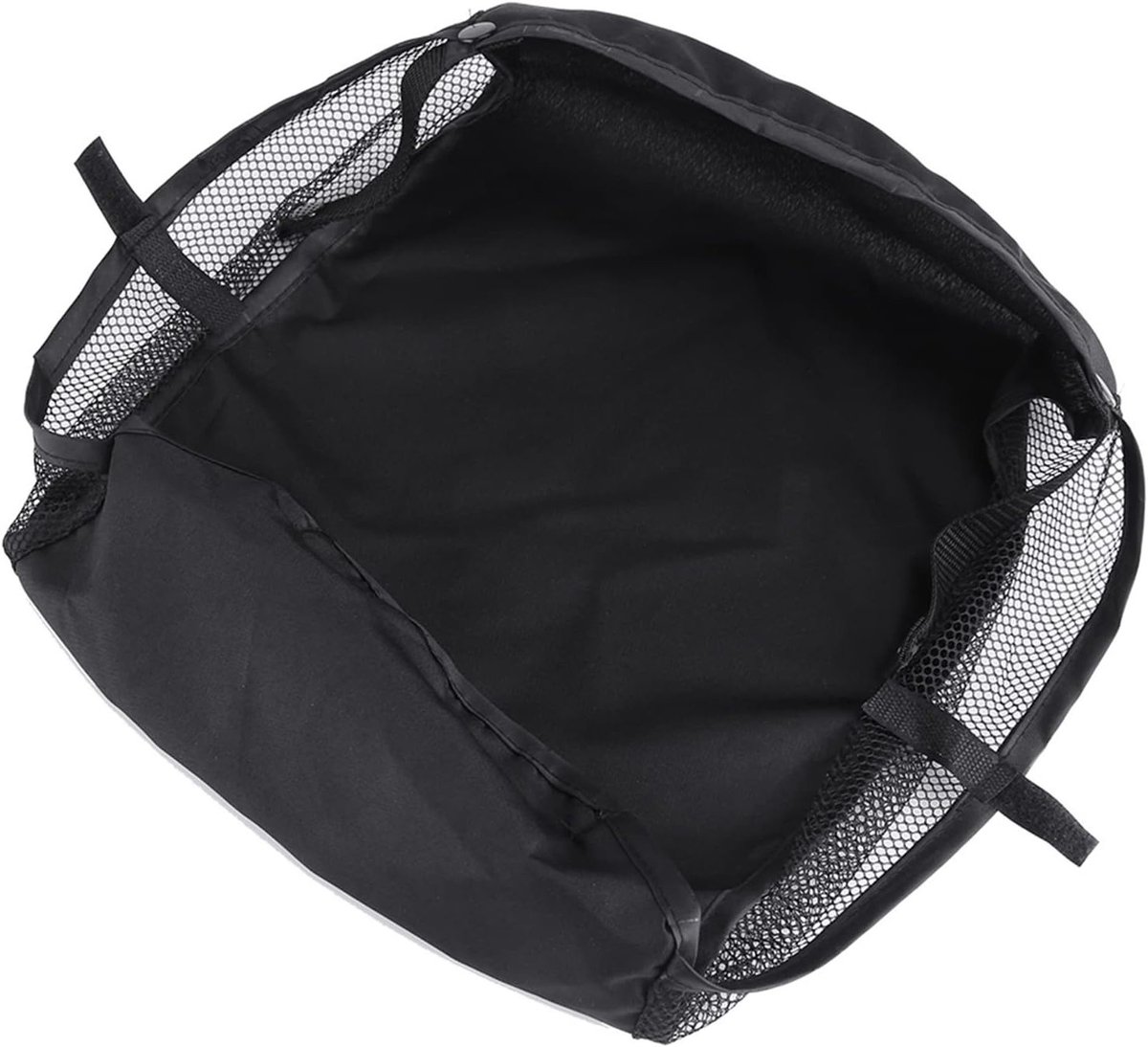 Pram Organizer met Onderste Basket voor Kinderwagens - Ideaal voor Winkelen en Opbergen, 30.5 x 25.5 x 10.2 cm