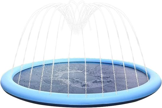 EPN Tapis anti-éclaboussures pour enfants et chiens, extra large de 355,6 à 254 cm, tapis de jeu en PVC épais de 0,5 mm, jouet aquatique d'extérieur pour s'amuser dans le jardin, idéal EPN Tapis anti-éclaboussures pour enfants et chiens, extra large de 355,6 à 254 cm, tapis de jeu en PVC épais de 0,5 mm, jouet aquatique d'extérieur pour s'amuser dans le jardin, idéal