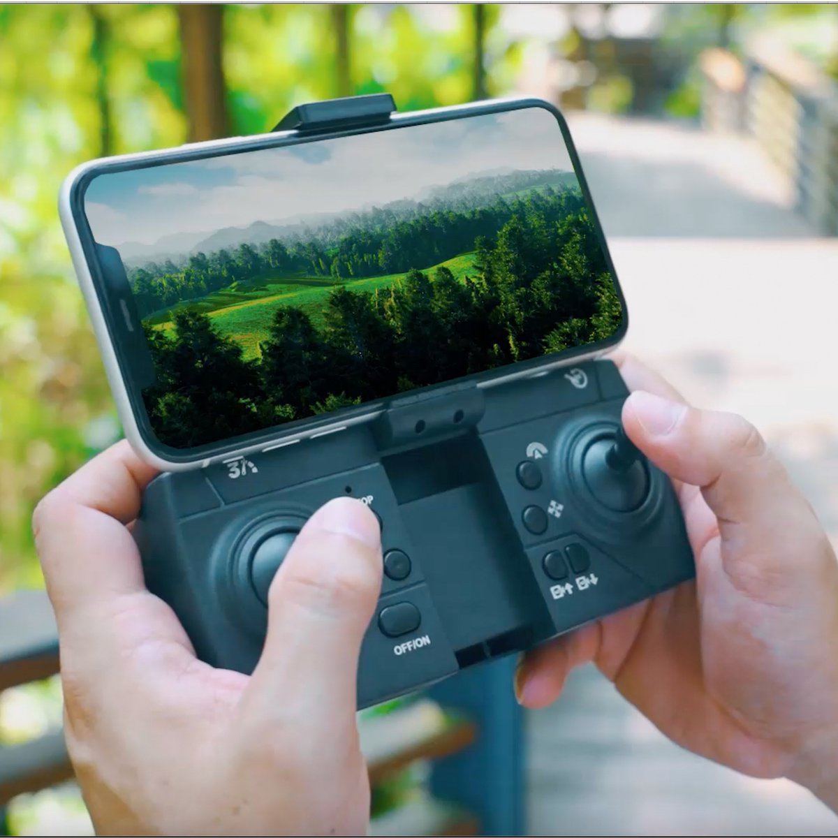 Gear2Play Pro Eagle Drone - Opvouwbare WiFi camera Drone - Foto/video - Live view - 2 camera's - Incl. 2 oplaadbare battery packs – foto 5