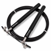 Vivid Green - Professioneel Sport Springtouw met Teller - Touwtje Springen – Volwassenen – Kinderen - Speedrope – Jump Rope - Zwart